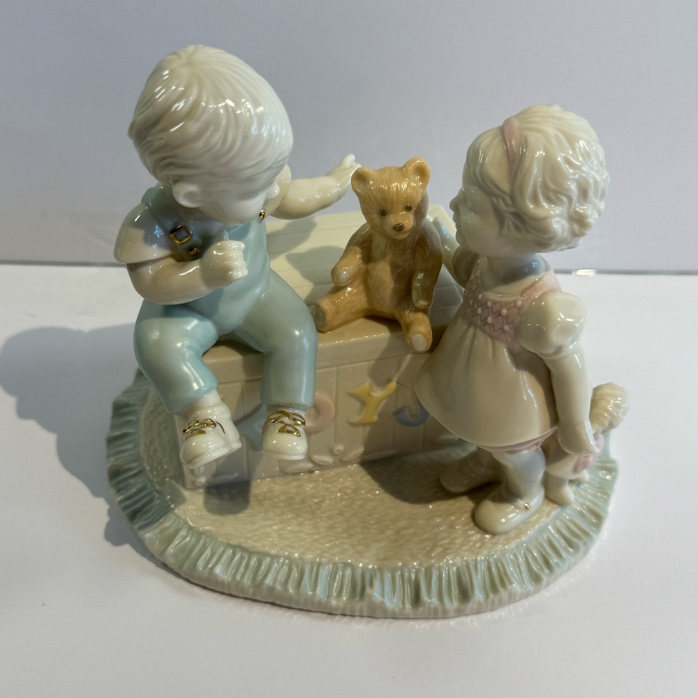 Lenox China Jewels Collection Figurine "Constant Companions" 6090179 - Picture 4 of 10